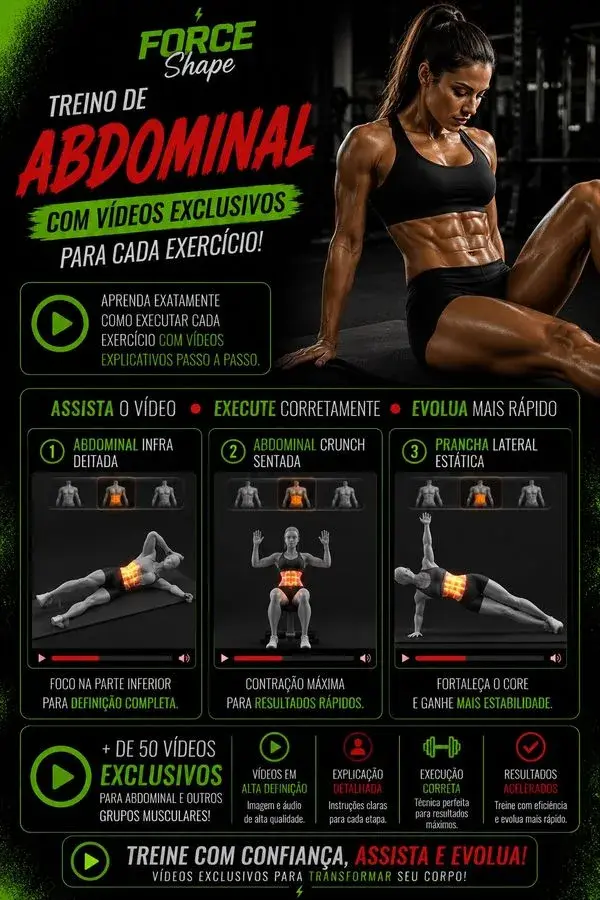 Treino de Abdominal
