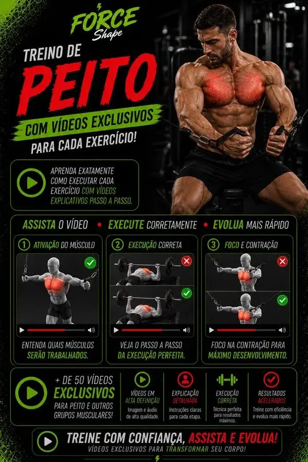 Treino de Peito