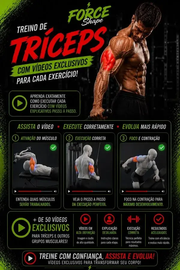 Treino de Tríceps